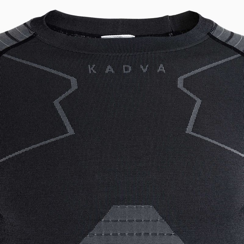 Мъжки комплект термоактивно бельо KADVA Streif Set безшевен черен 18
