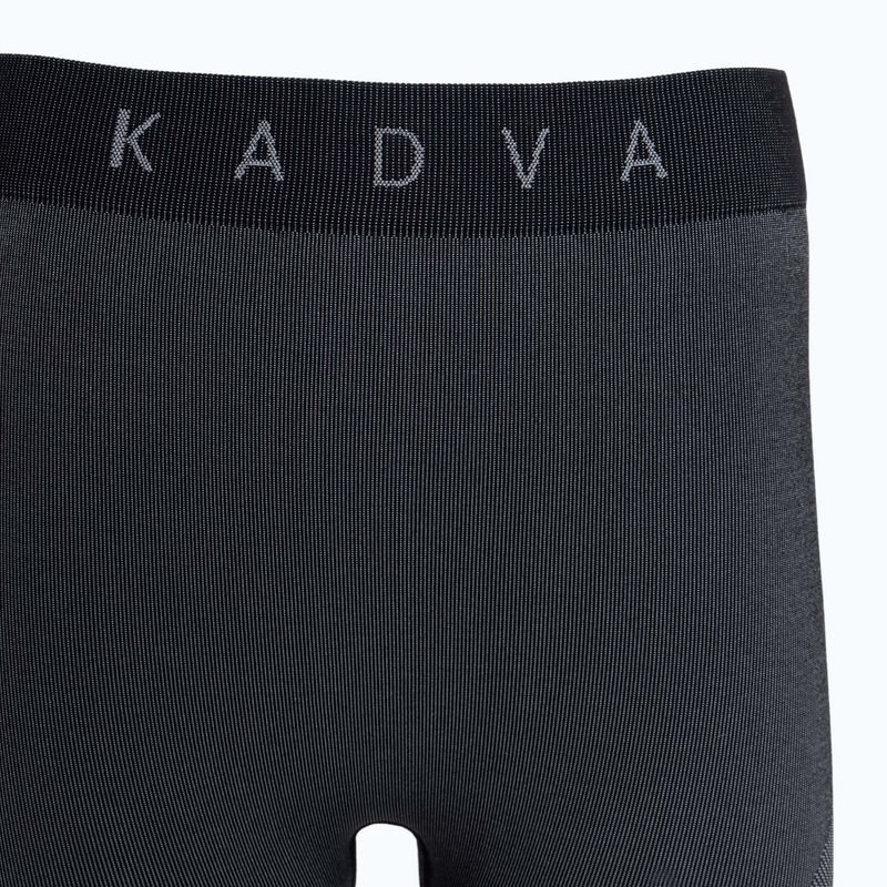 Дамски комплект термоактивно бельо KADVA Streif W Set безшевен черен 21