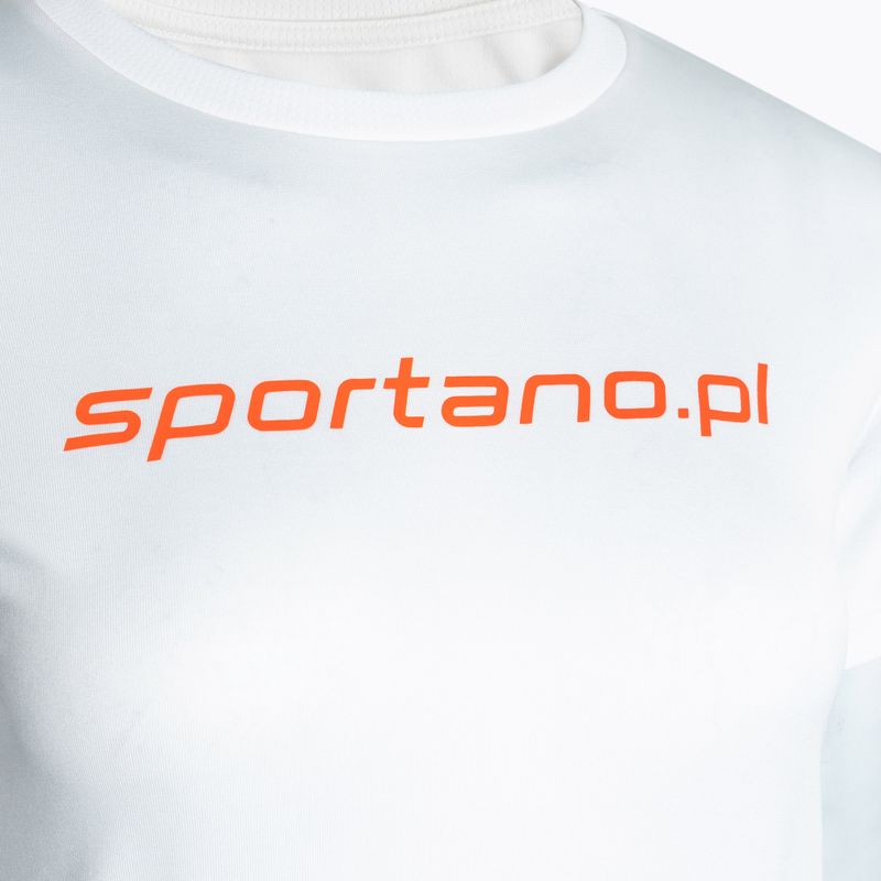 Дамска тениска за бягане SPORTANO Active white 3