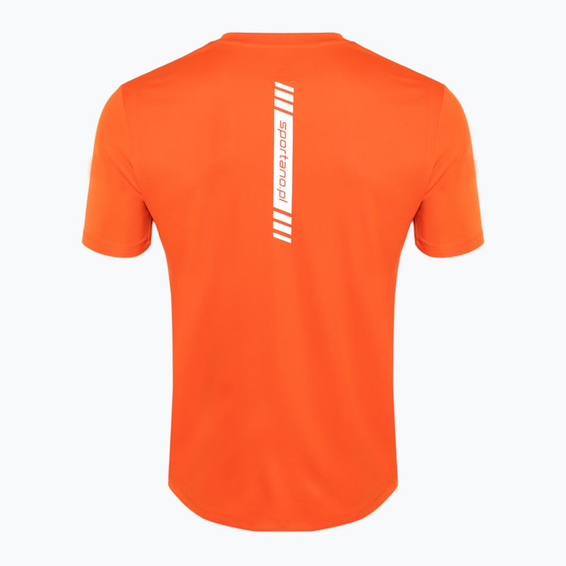 Мъжка тениска за бягане SPORTANO Active Men's orange 2