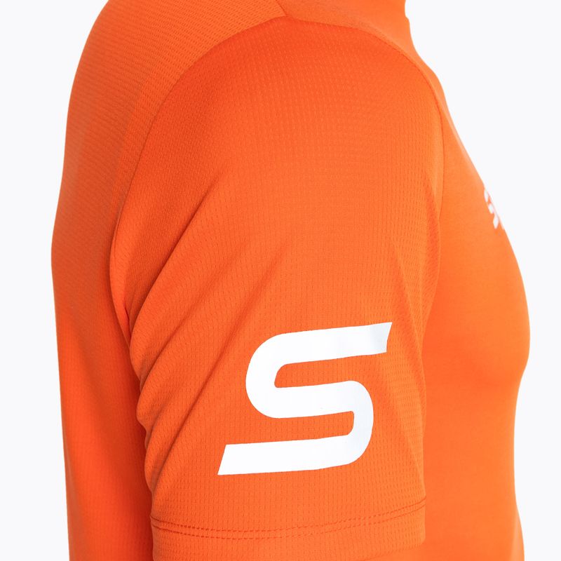 Мъжка тениска за бягане SPORTANO Active Men's orange 4