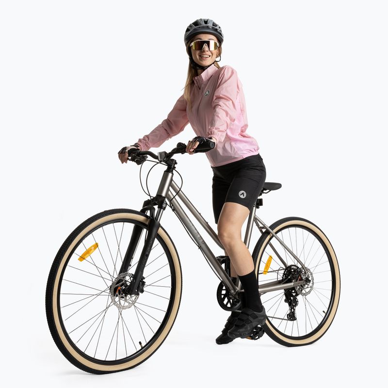 Дамско яке за колоездене ATTABO Cahayo Jacket Ветроустойчиво розово 7