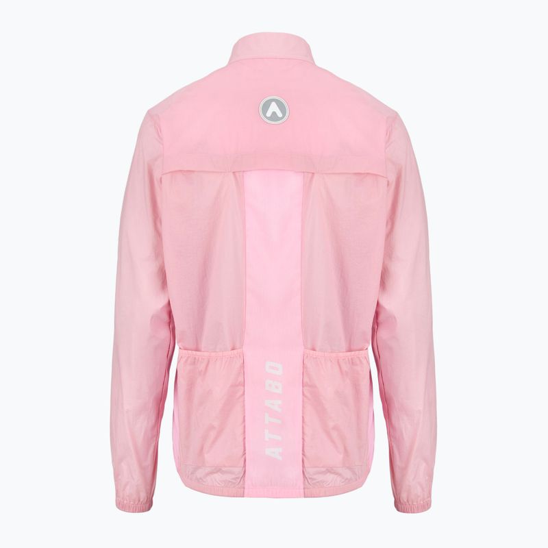 Дамско яке за колоездене ATTABO Cahayo Jacket Ветроустойчиво розово 2