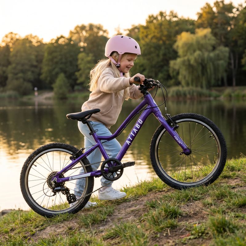 Детски велосипед ATTABO EASE 20" purple 5