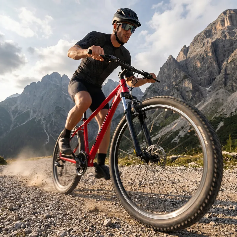 Мъжки планински велосипед ATTABO ALPE 1.0 19“ червен 5