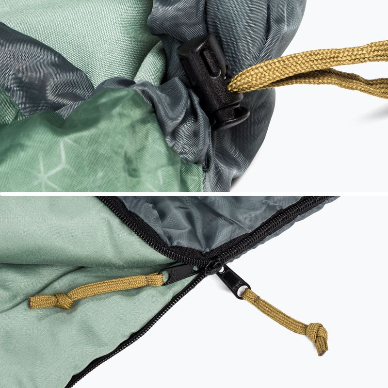 Спален чувал KADVA Dorma R, десен зелен 8