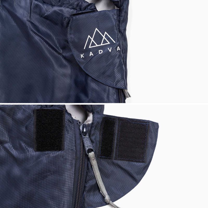 Спален чувал KADVA Light 600 L, ляв, сив 9