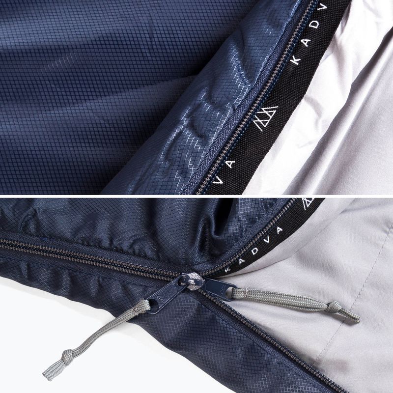 Спален чувал KADVA Light 600 L, ляв, сив 10