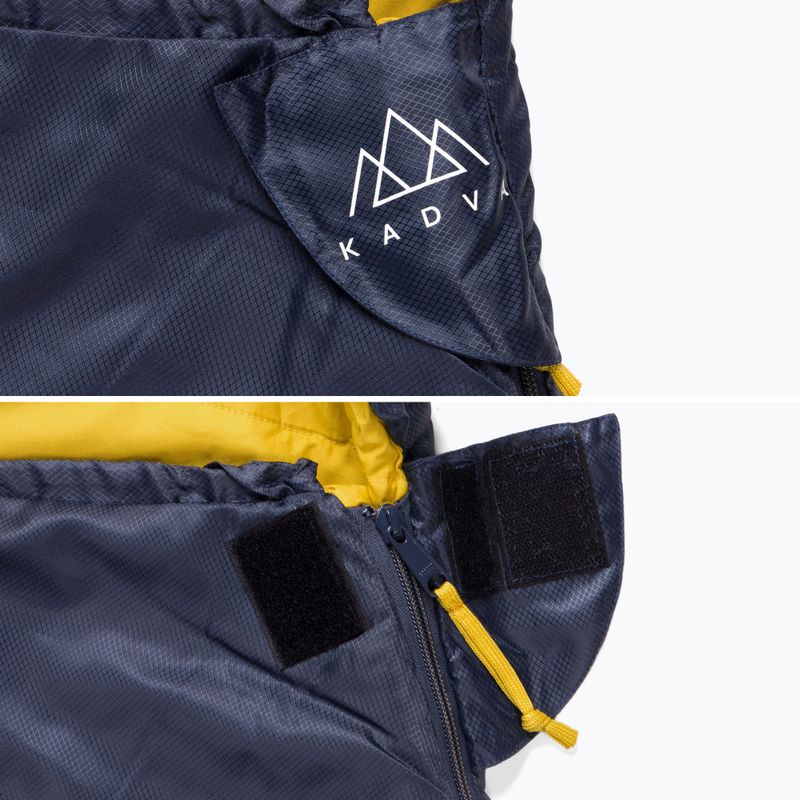 Спален чувал KADVA Light 800 L ляв сив 9