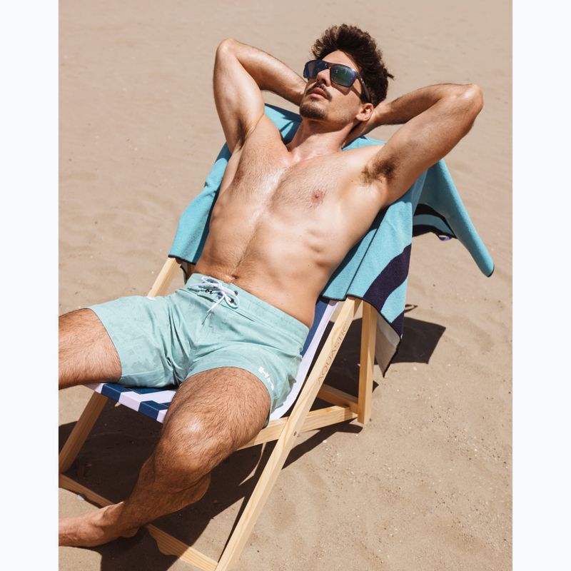 Плажен шезлонг AQUASTIC Sunlito navy blue 14