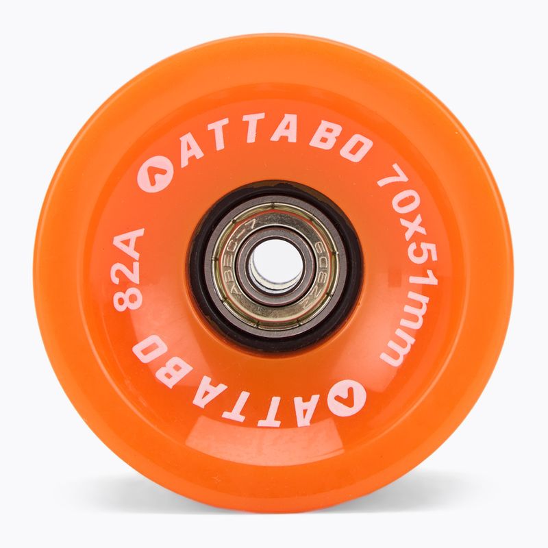 Колела за лонгборд ATTABO 70x51 mm 4 бр. orange