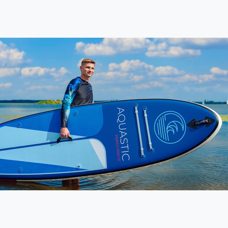SUP дъска AQUASTIC Perth Pro 11' all-round blue 20