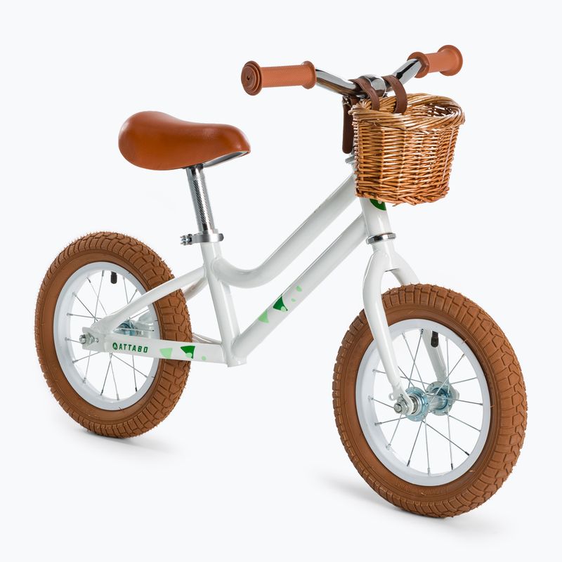 ATTABO Ace 12" велосипед за крос-кънтри бял 3