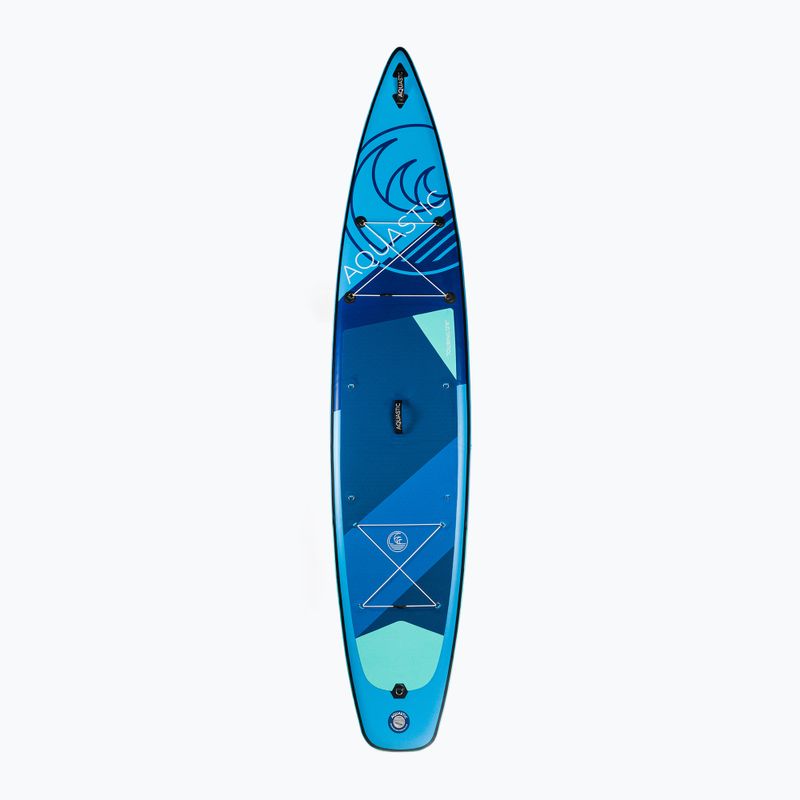 SUP AQUASTIC Туристическа дъска 12'6" синя AQS-SUP005 3