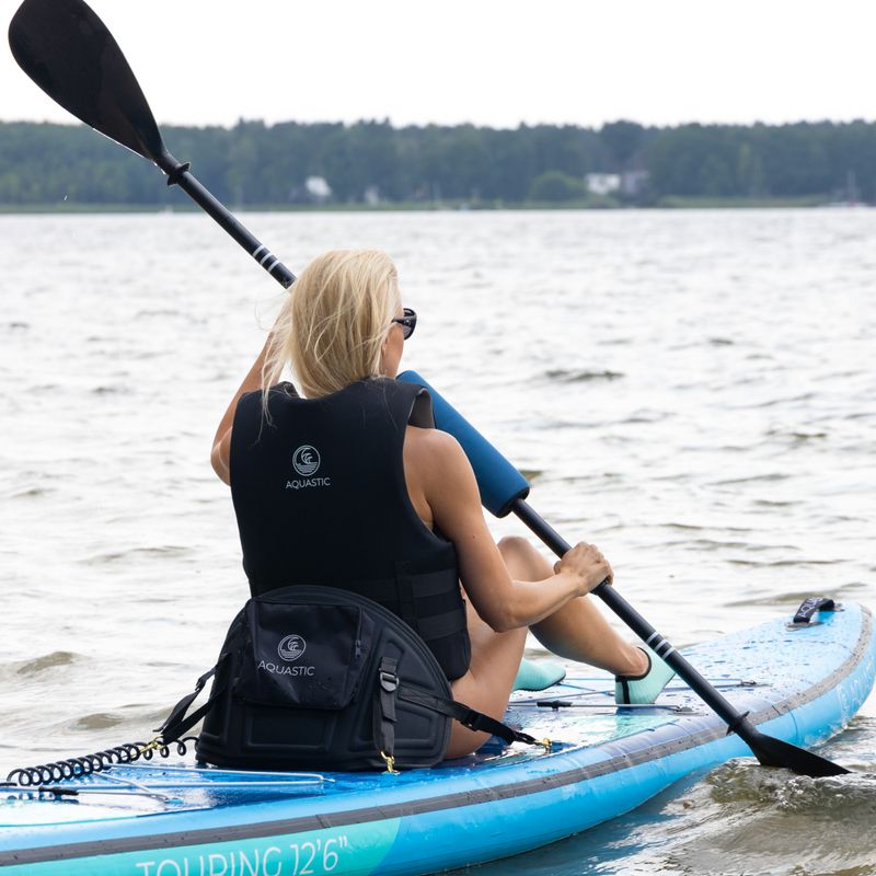 SUP AQUASTIC Туристическа дъска 12'6" синя AQS-SUP005 14