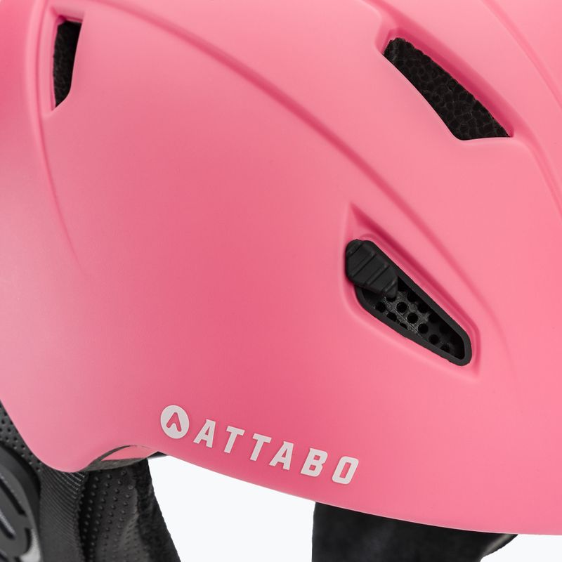 Детска скиорска каска ATTABO S200 pink 9