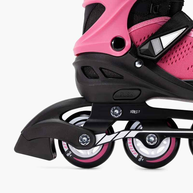 Детски ролери с регулиране ATTABO Stormglider 2 pink 7