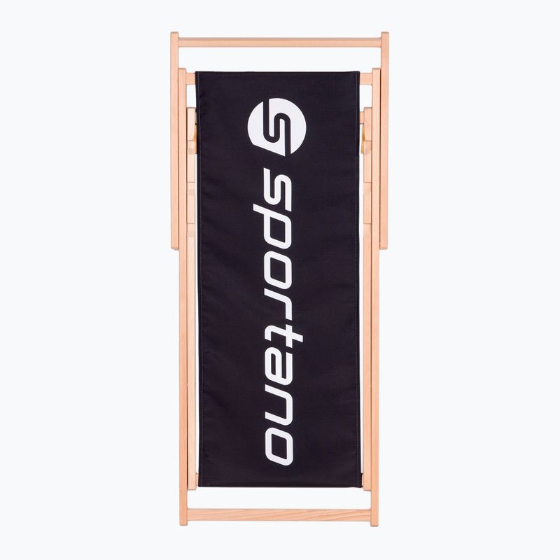 Регулируем градински шезлонг Sportano LSR01310 черен 2