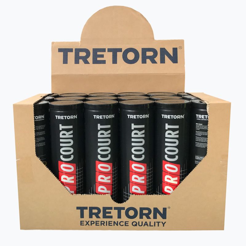 Tretorn Pro Court 18x4 зелени топки за тенис 474386