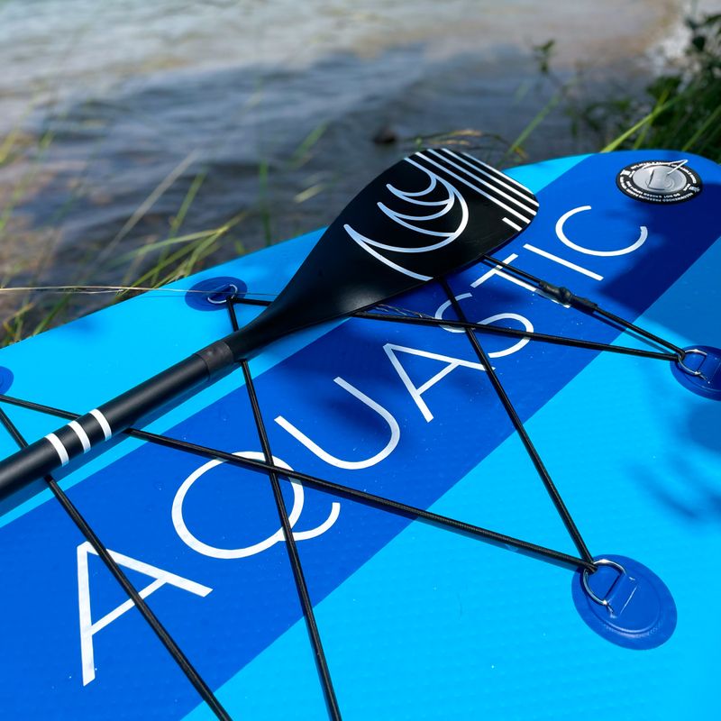 SUP гребло от 2 части AQUASTIC AQS-SPD003 170-220 cm черно 3