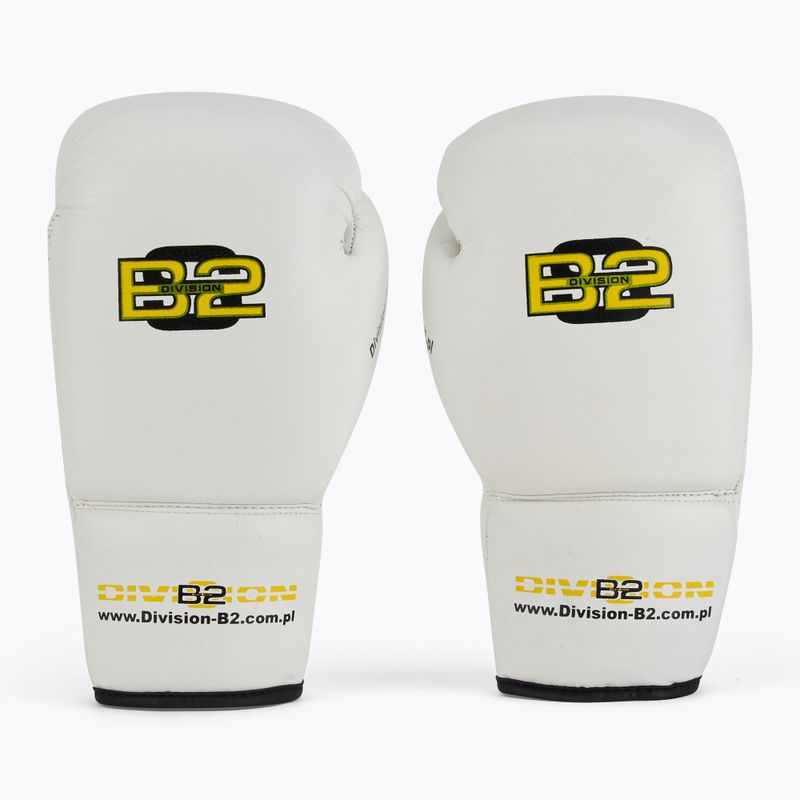 Боксови ръкавици DIVISION B-2 DIV-PFG1500 Pro 3-Layer Foam white 2