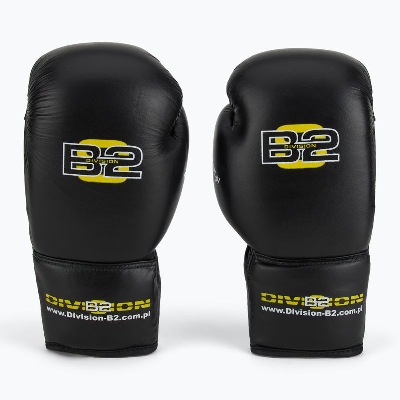 Боксови ръкавици DIVISION B-2 DIV-PFG1500 Pro 3-Layer Foam black 2
