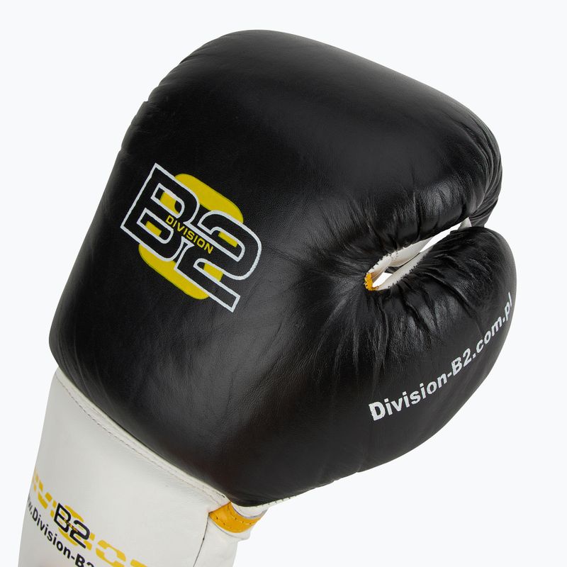 Боксови ръкавици DIVISION B-2 DIV-PFG1500 Pro Pro 3-Layer Foam black/white 5