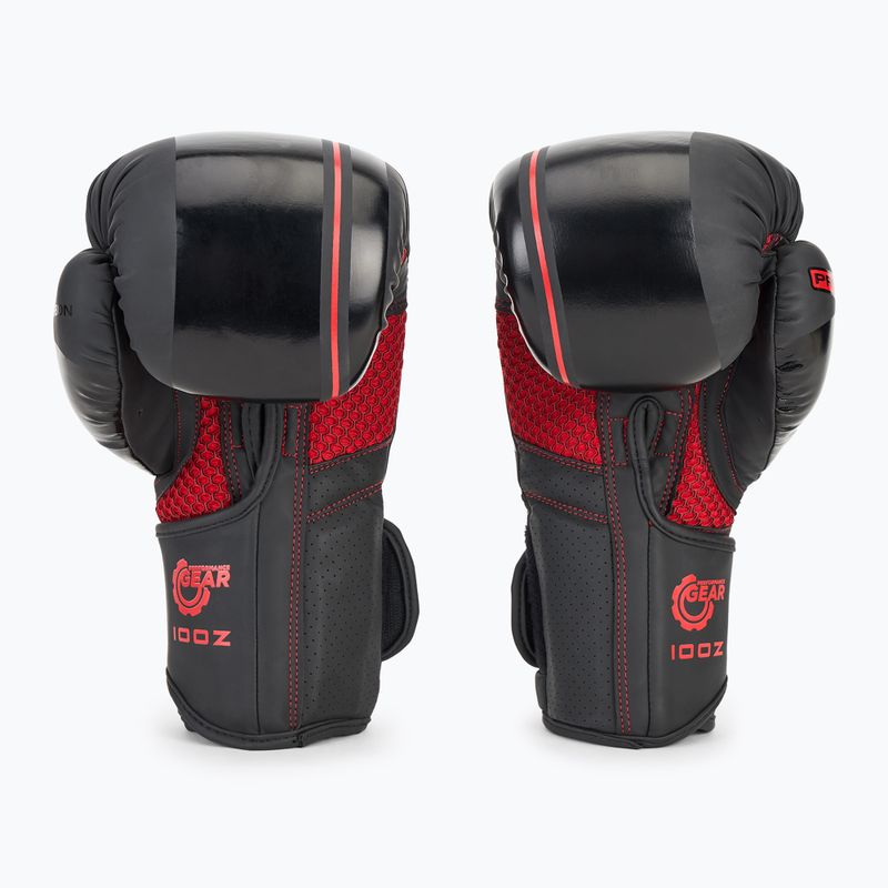 Боксови ръкавици DIVISION B-2 Pro Carbon black/red 3
