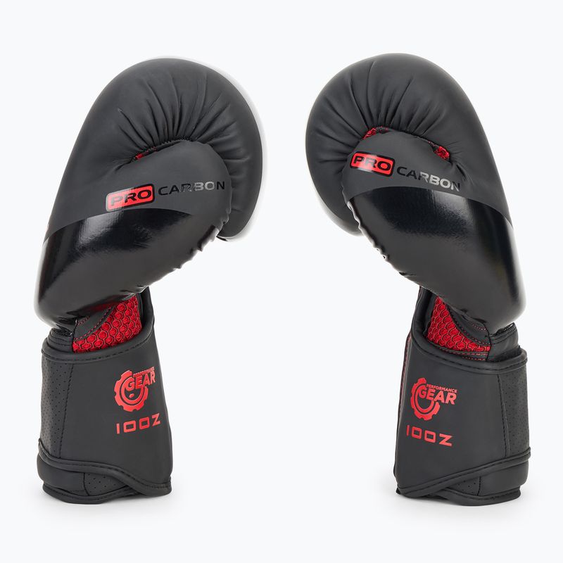 Боксови ръкавици DIVISION B-2 Pro Carbon black/red 4