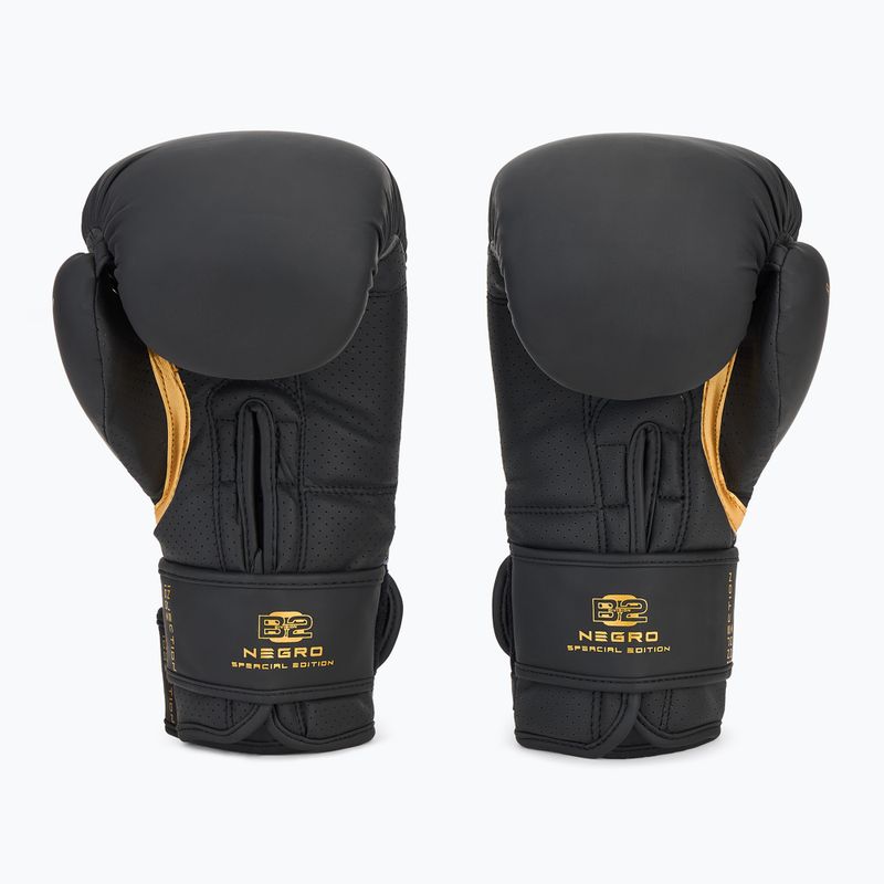 Боксови ръкавици DIVISION B-2 Pro Carbon black/gold 3