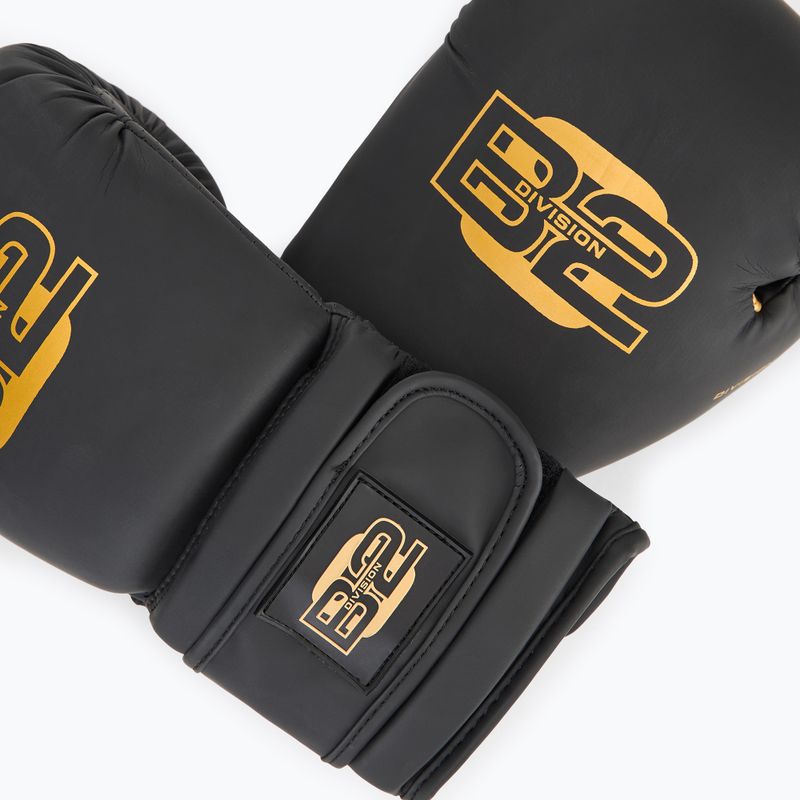 Боксови ръкавици DIVISION B-2 Pro Carbon black/gold 5