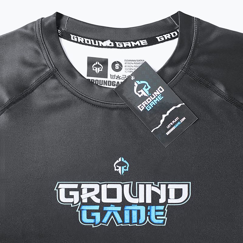 Мъжки рашгард Ground Game Yokai 3.0 Rashguard black 22RASHYOK3SS 4