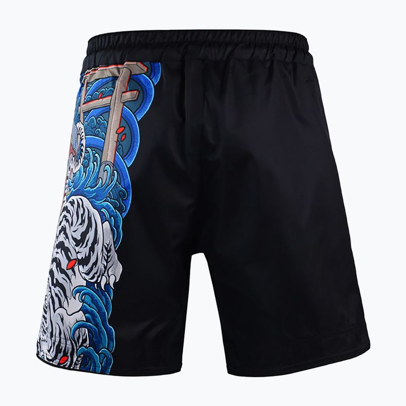 Ground Game MMA Yokai 3.0 мъжки ММА шорти черни 22SHORTSMMAYOK3 4