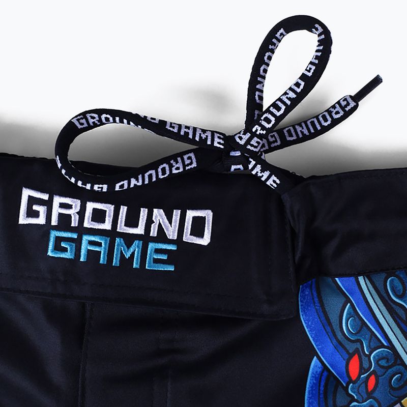 Ground Game MMA Yokai 3.0 мъжки ММА шорти черни 22SHORTSMMAYOK3 5