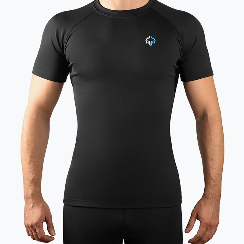 Мъжки рашгард Ground Game Essential black 22RASHESLOGOSS