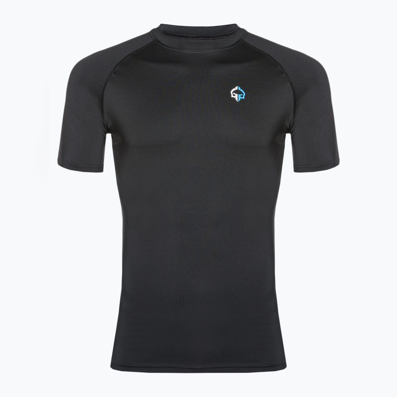 Мъжки рашгард Ground Game Essential black 22RASHESLOGOSS 4