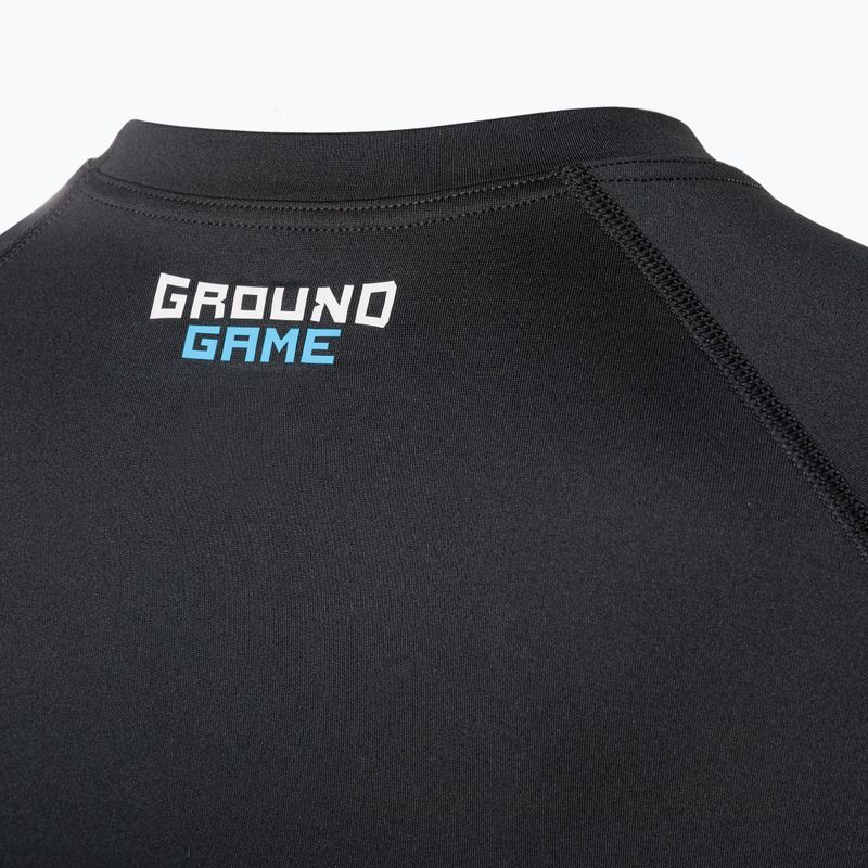 Мъжки рашгард Ground Game Essential black 22RASHESLOGOSS 7