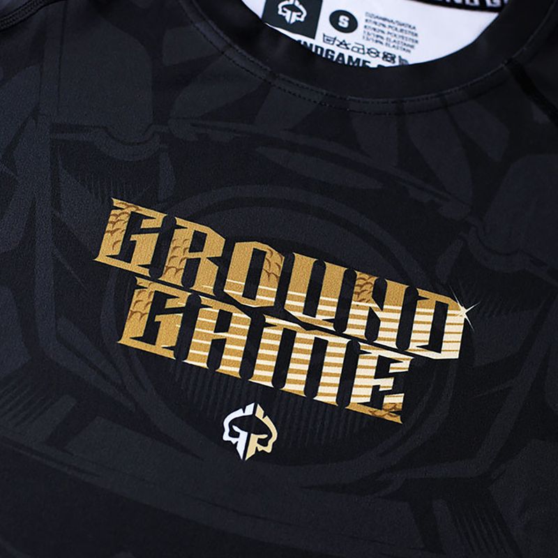 Ground Game Oni Samurai мъжки рашгард черен 22RASHSSSAM3 5
