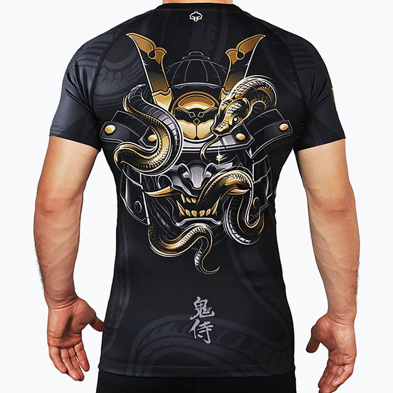 Ground Game Oni Samurai мъжки рашгард черен 22RASHSSSAM3 3