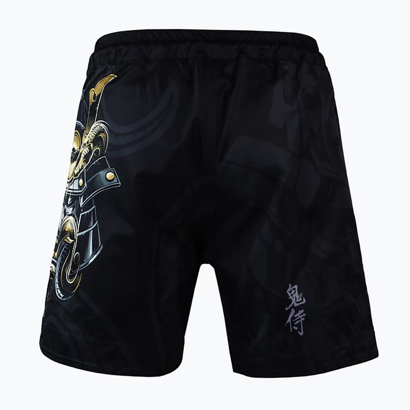 Мъжки шорти Ground Game MMA Oni Samurai black 22SHORMMASAM3 4