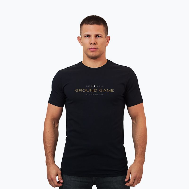 Мъжка тениска Ground Game Gold Typo