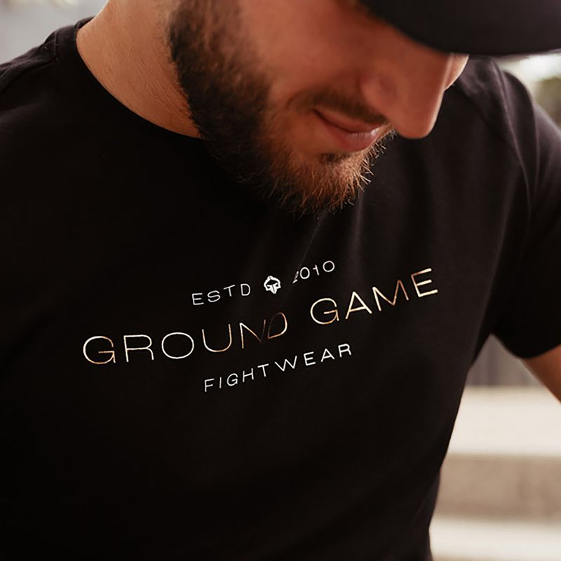 Мъжка тениска Ground Game Gold Typo 4