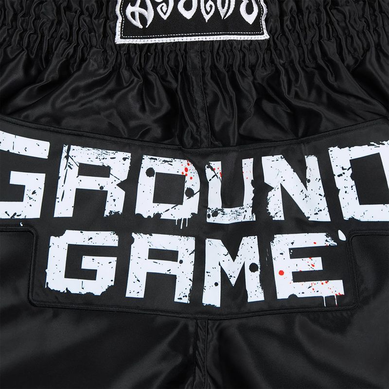 Ground Game Muay Thai Skullz многоцветни тренировъчни шорти 4
