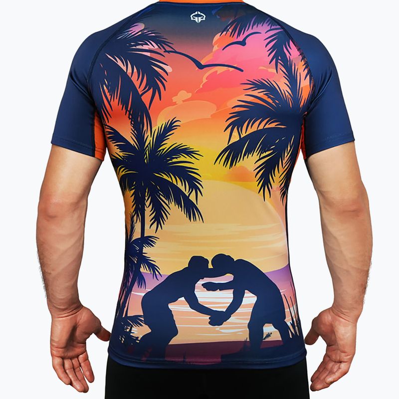 Мъжки каскет Ground Game Rashguard Hang Loose многоцветен 2