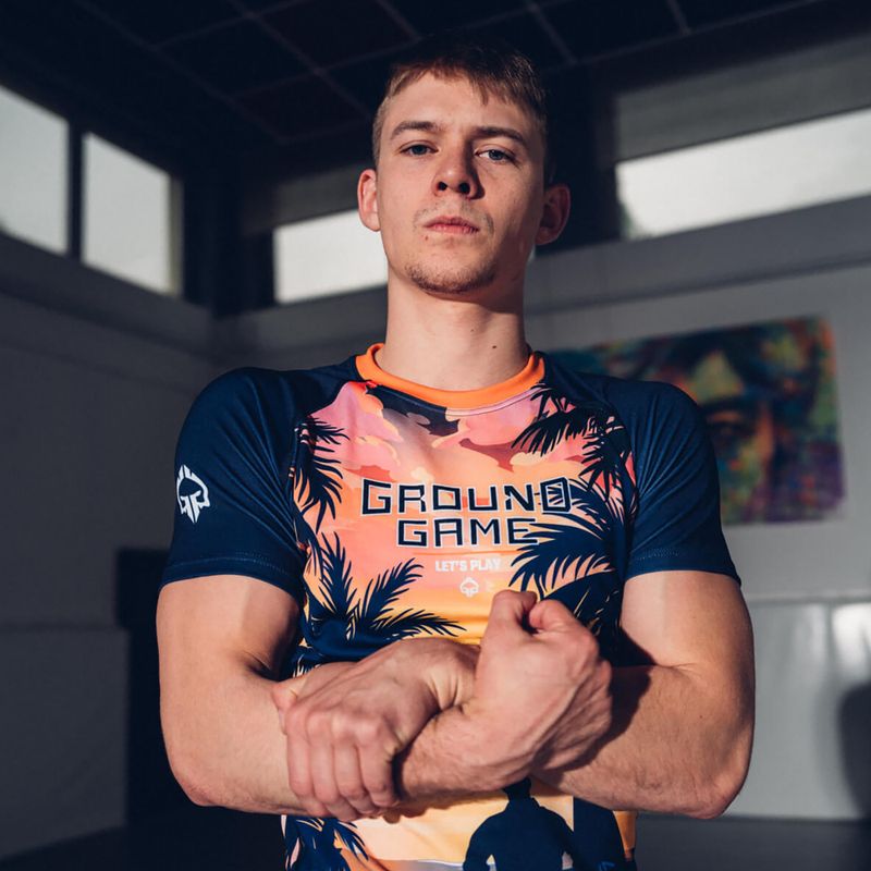 Мъжки каскет Ground Game Rashguard Hang Loose многоцветен 5