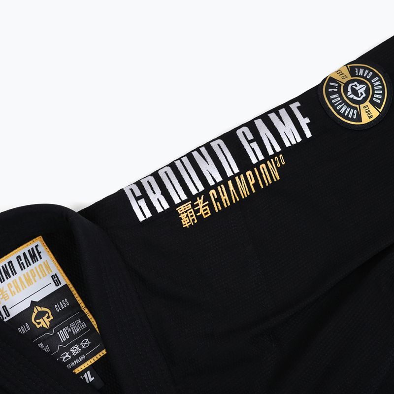 GI за бразилско жиу-жицу Ground Game Champion 3.0 black 17