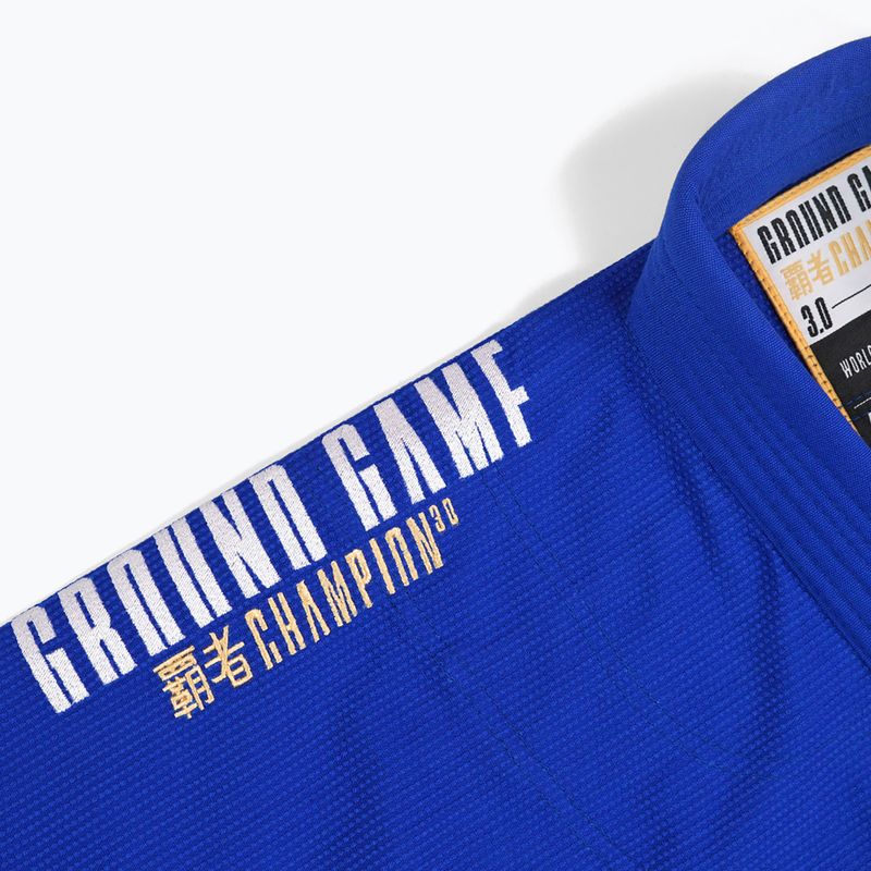 GI за бразилско жиу-жицу Ground Game Champion 3.0 blue 14