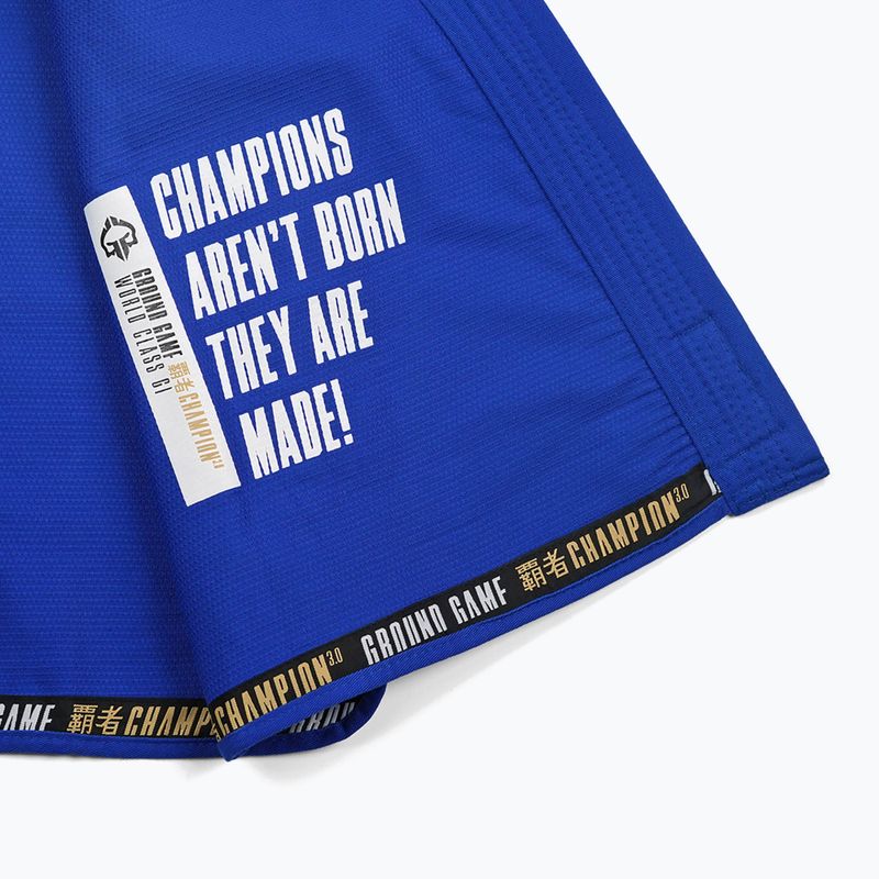 GI за бразилско жиу-жицу Ground Game Champion 3.0 blue 16