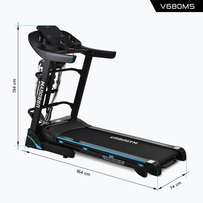 Urbogym V680Ms електрическа бягаща пътека 5904906085060 5