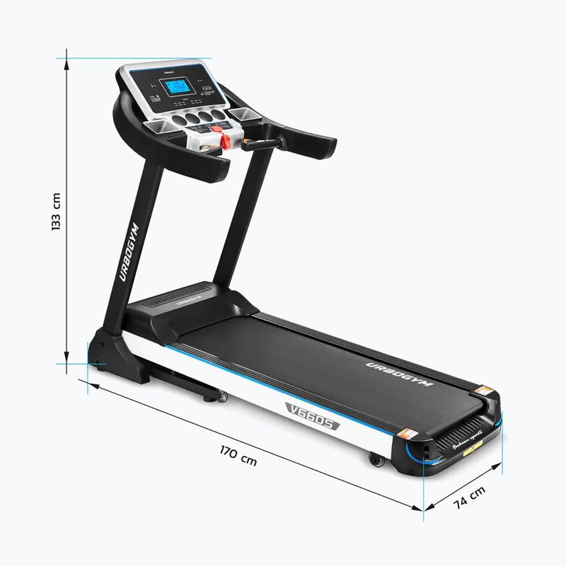 Urbogym V660S електрическа бягаща пътека 5904906085077 6